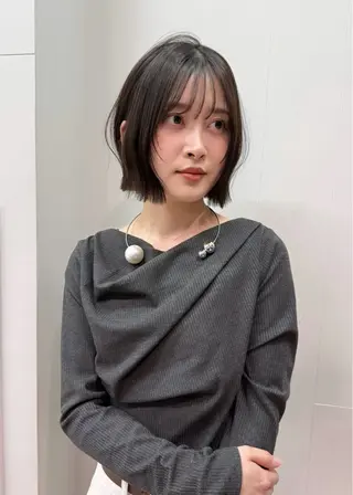 ショート 横田 七美のヘアスタイル