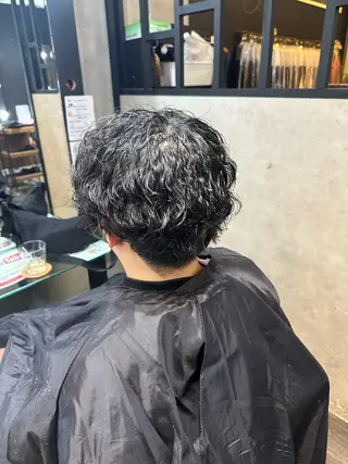 パーマ 奥田 星来のヘアスタイル