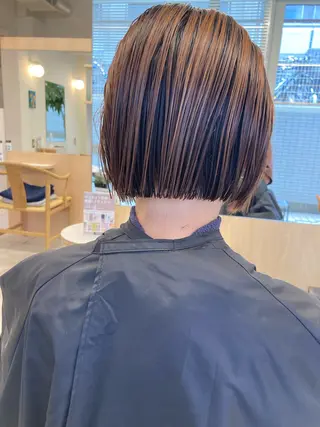 ショート マミ🌱 ボブ/津田沼のヘアスタイル