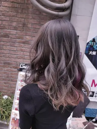 セミロング 東心斎橋☆豆柴 🐾倶楽部のヘアスタイル