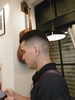 ショート メンズ 床屋/フェード💈 ミヤギのヘアスタイル