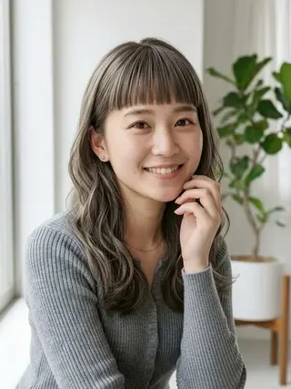 セミロング 武蔵小山駅４分✨ サナ【モデル様募集中のヘアスタイル