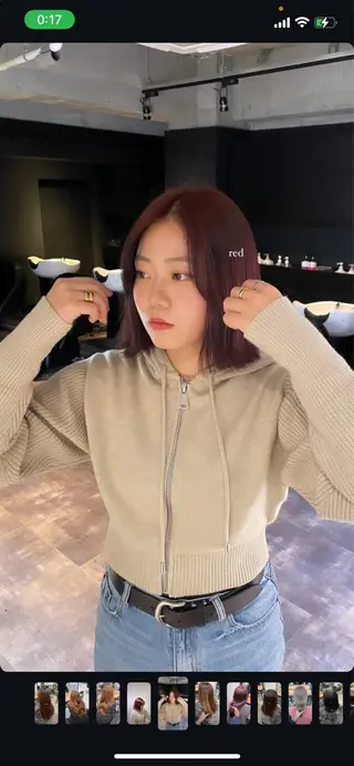 ショート 梅田美容師 nao🐈‍⬛のヘアスタイル