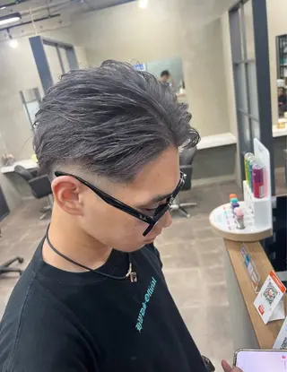 ショート メンズ 髪質改善×透明感× 小顔/店長 河井雄貴のヘアスタイル