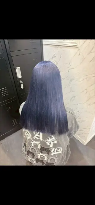 ロング ⋆✦ Leon カット¥1100のヘアスタイル