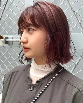 ショート 守屋 瞳子のヘアスタイル