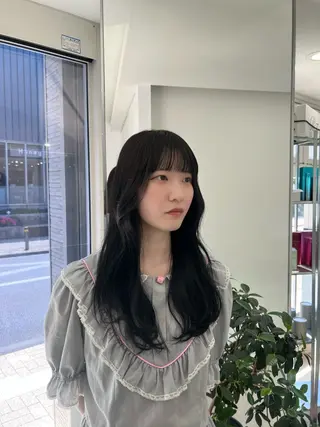 ロング カラー 🖤:抜け感×大人 スタイル/Aoiのヘアスタイル
