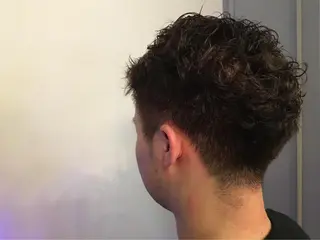 ショート カラー パーマ メンズ レイヤーカット✂️ 横浜No1♡下鳥翔子のヘアスタイル