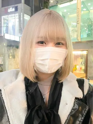 ショート カラー ヘアアレンジ 柔らかカラー/ レイヤーYUTO🧋のヘアスタイル