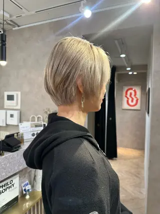 ショート 🍇透明感カラー/ カットひかる🍒のヘアスタイル