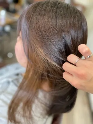 ロング カラー 💎白髪染めも対応 🙆👌山本明菜のヘアスタイル
