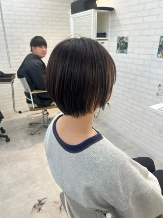 ショート 滝口 茉奈実のヘアスタイル