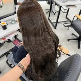 ロング Rinka/梅田/ 透け感カラー🤎のヘアスタイル