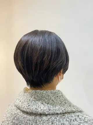 ショート カラー ♡オシャ髪♡AI ✂️newi町田のヘアスタイル