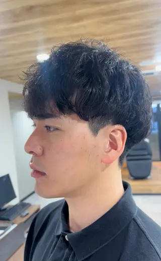 メンズ A BY WHO あおきのヘアスタイル