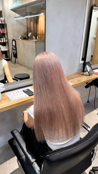 ロング カラー naturalカラー / Rukaのヘアスタイル