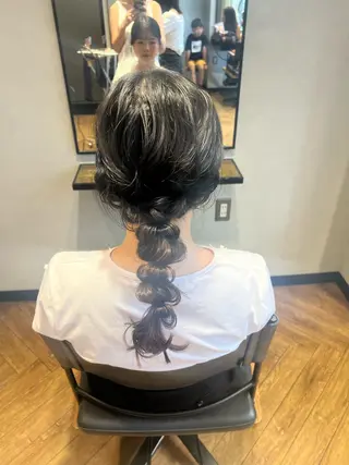 ヘアアレンジ 髙橋 秀果のヘアスタイル
