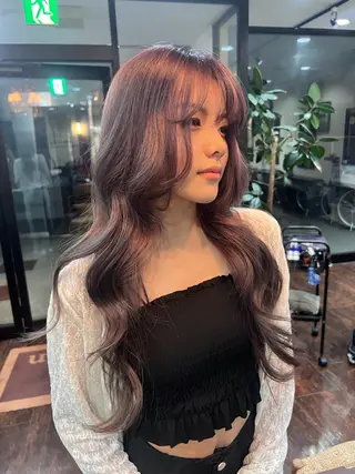 ロング 韓国スタイル🫧 サーシャのヘアスタイル