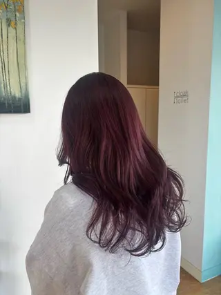 ロング 松岡 ひなののヘアスタイル