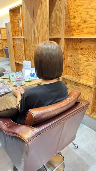 ミディアム 星野 美紅のヘアスタイル