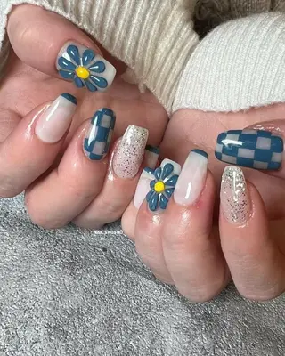 ネイル 3dパーツ/流行り 👧shushu❤️のネイルデザイン