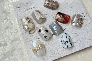 ネイル joie ange ぱてぃのネイルデザイン