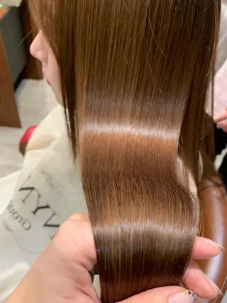 パーマ 透明感カラー/ボブ/ 瀬島せりかのヘアスタイル