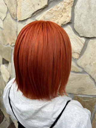 セミロング カラー chill out 南塚口本店のヘアスタイル