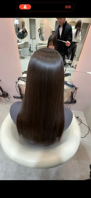 ロング ヘアアレンジ 美髪縮毛矯正/ 透明感カラー吉田光佑のヘアスタイル