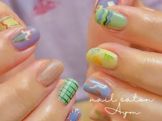 ネイル nail salon Aymのネイルデザイン