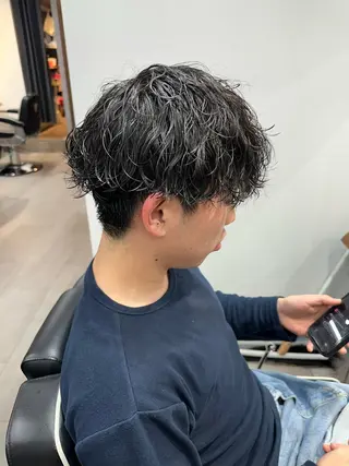 パーマ メンズ 🇺🇸大宮パーマ 波巻き/ツイスパのヘアスタイル