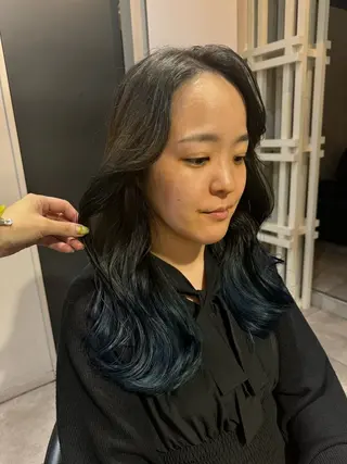 セミロング カラー 似合う髪型が 分からない方へのヘアスタイル