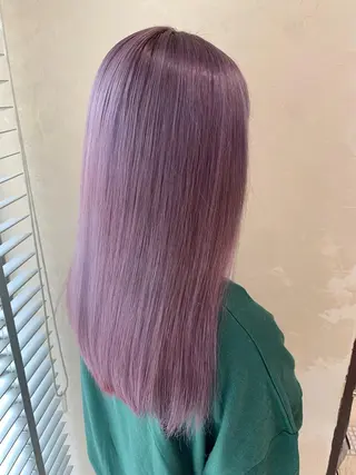 ロング カラー 藤平 いぶきのヘアスタイル