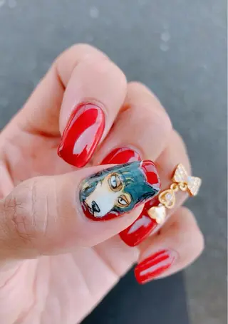 ネイル Spiky とうげ ふうかのネイルデザイン