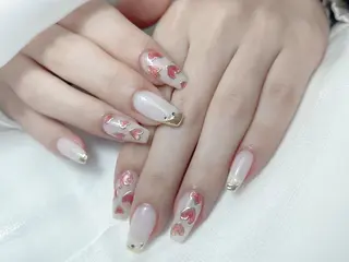 ネイル M🌷nail 長さだし専門店のネイルデザイン