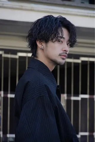 パーマ メンズ 原宿 無料カット fifth イノウエのヘアスタイル