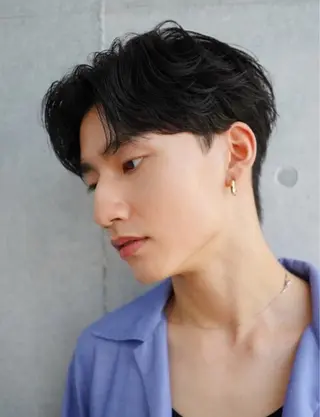 パーマ メンズ 🎀メンズパーマ☆ 艶カラー☆Syuriのヘアスタイル