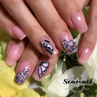 ネイル 小尾 栞のネイルデザイン