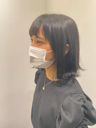 ミディアム ili 梅田のヘアスタイル