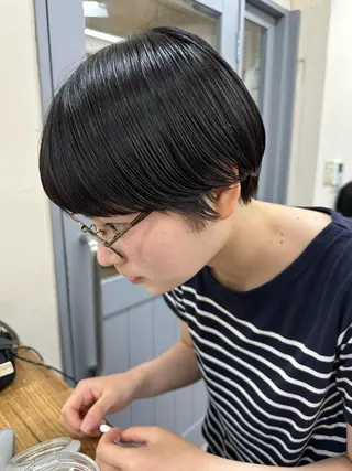ショート メンズパーマ メンズ特化ryoのヘアスタイル