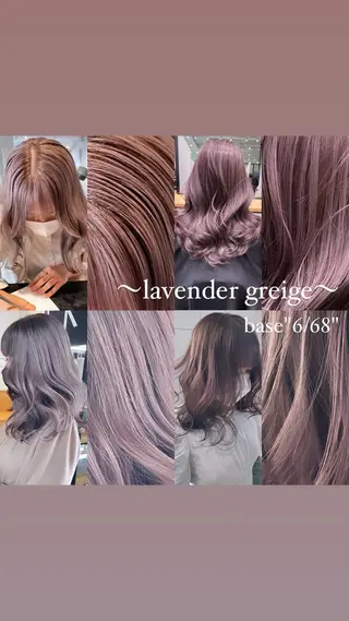 ミディアム カラー 💜ハイトーン💛 マジカルかいちゃんのヘアスタイル