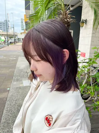 ミディアム カラー AKALA HAIR 西宮店　Juriのヘアスタイル