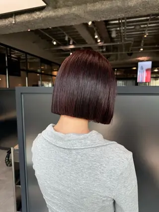 カラー 山内 星愛🫧のヘアスタイル