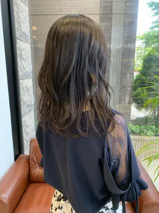 セミロング miiro 長津田 髪質改善 フジムラのヘアスタイル
