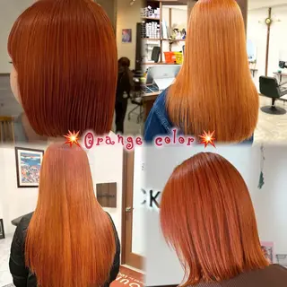 カラー LUCK モミジのヘアスタイル