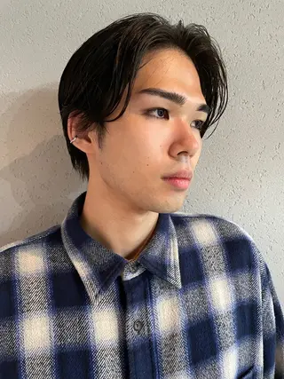 ショート メンズ 吉田一輝 外国人パーマのヘアスタイル