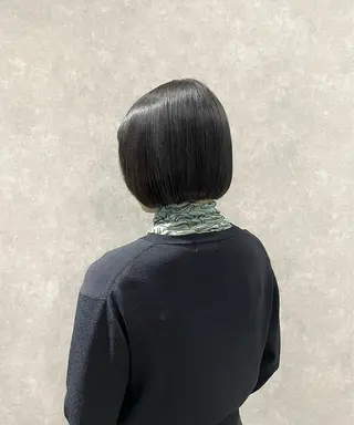 ショート カラー つちくら あみのヘアスタイル