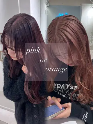 ロング ParveMix 宮﨑 梨里のヘアスタイル