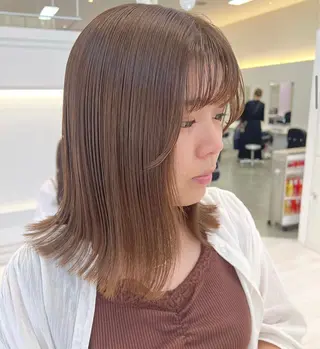 ミディアム カラー ParveMix /  相馬 さくらのヘアスタイル