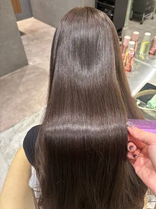 ロング 美髪縮毛矯正/ 髪質改善/AYARIのヘアスタイル